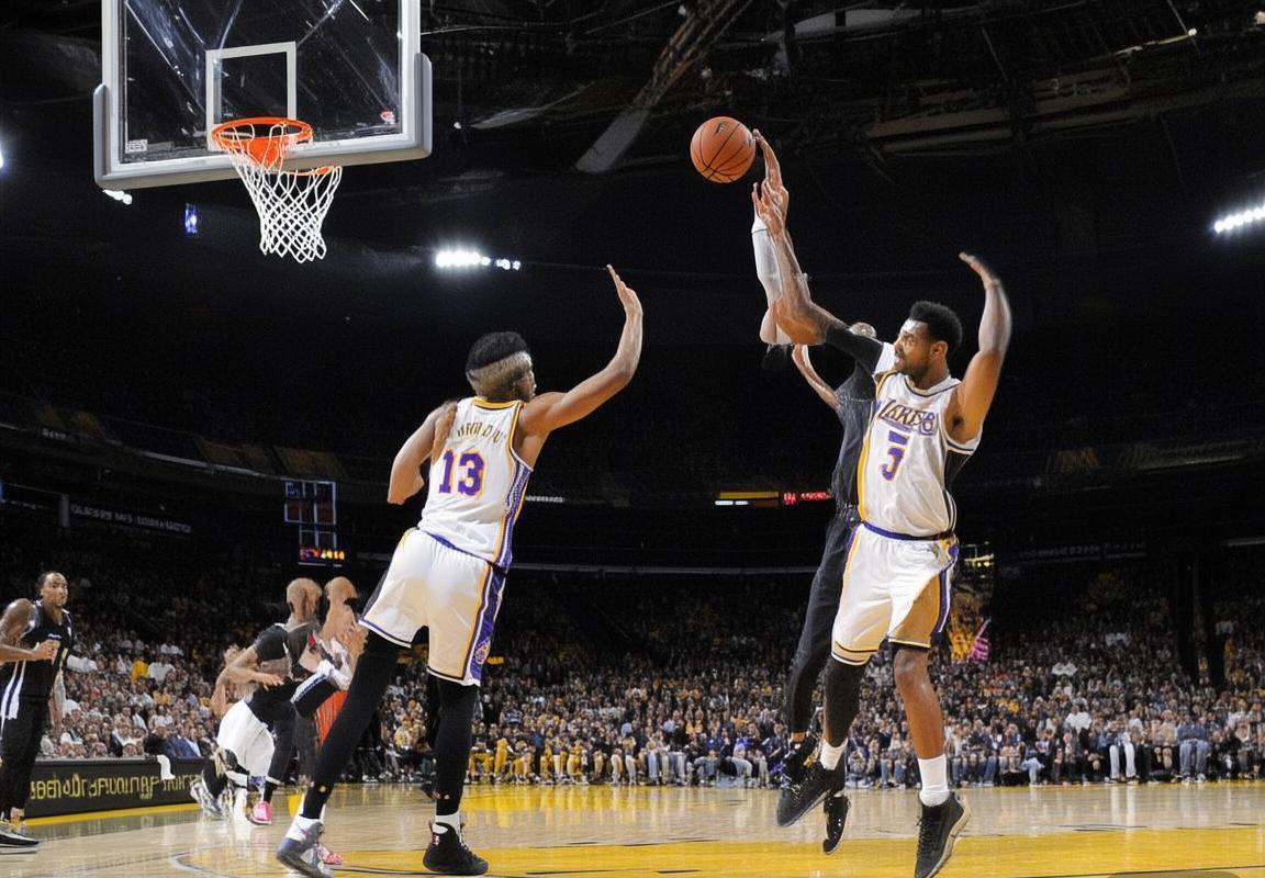 2016年NBA常规赛湖人对爵士巅峰对决：生死之战激情回顾(图4)