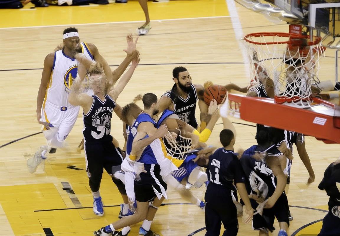 NBA巅峰对决：勇士VS马刺精彩瞬间与赛后展望(图3)